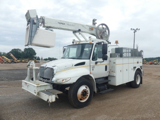 2005 International 4300 Bucket/Cable Reel Truck, s/n 1HTMMAAN35H102359: DT4