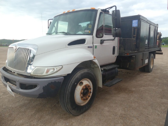 2008 International Durastar 4300 Fuel & Lube Truck, s/n 1HTMMAANX8H573039: