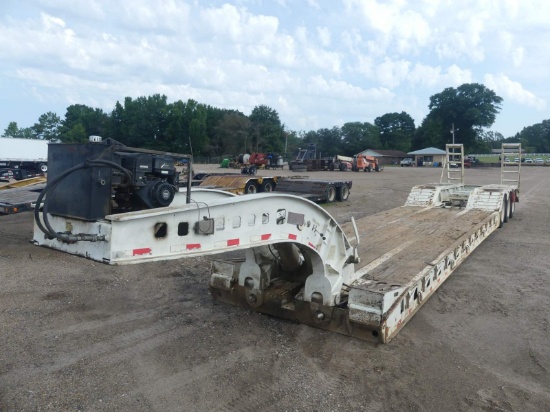 2002 Kalyn Siebert Drop Deck Trailer, s/n 5DDKE243921000503: 50-ton, 3-axle