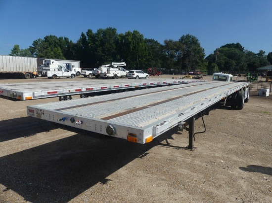 1999 Transcraft Eagle Flatbed Trailer, s/n 1TTF4?????2004098: T/A, Super Be
