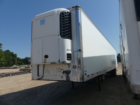 2015 Vanguard 53' Reefer Trailer, s/n 527SR532XFM004270: T/A, 102" Wide, 16