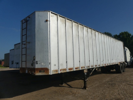 1994 Peerless Chip Trailer, s/n 1PLE04223RPG13528: T/A, Open Top, Model 42-