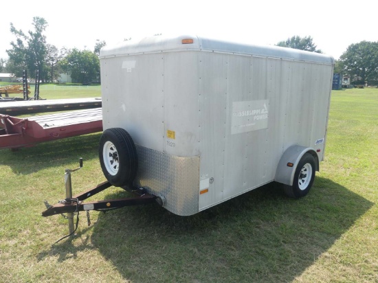 2007 Pace 6x10 Enclosed Trailer, s/n 4FPFB10147G118941: Model JT610SA, S/A,