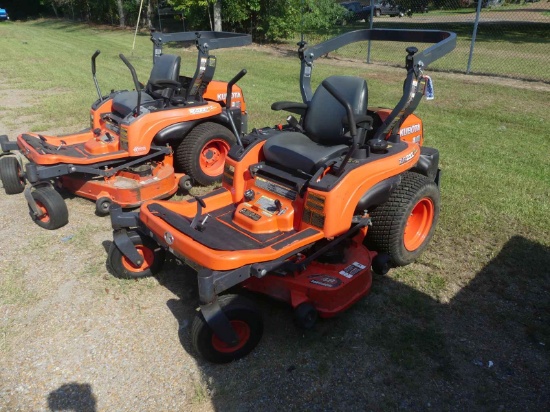 2016 Kubota ZG222A Zero-turn Mower, s/n 56863: Gas Eng., 48" Deck, 317 hrs