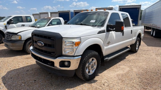 2015 Ford F250 4WD Pickup, s/n 1FT7W2BT8FEC30803 (Inoperable): Crew Cab, 6.