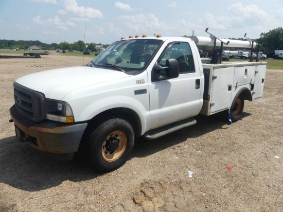 2004 Ford F350 Truck, s/n 1FDSF34L44EB85798 (Inoeprable): 2wd, Ext. Cab, 5.