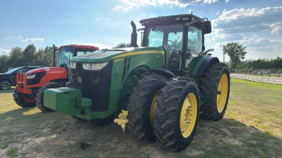 2020 John Deere 8320R MFWD Tractor, s/n 1RW8320RALS153485: C/A, Front & Rea