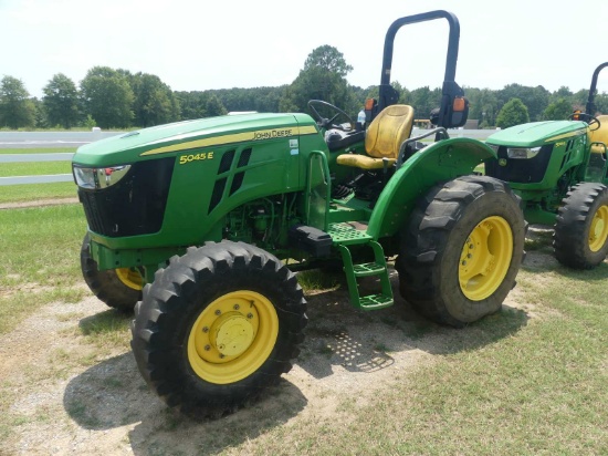 2021 John Deere 5045E MFWD Tractor, s/n 1PY5045ECMM116146: Rollbar, 3PH, PT