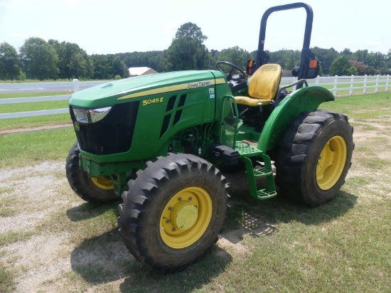 2021 John Deere 5045E MFWD Tractor, s/n 1PY5045ECMM116141: Rollbar, Lift Ar