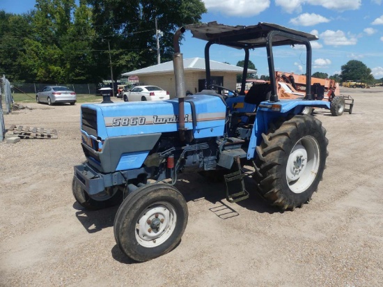 Landini 5860 Tractor, s/nb 5368F06299: 2wd, Rollbar Canopy, Diesel Eng., 87