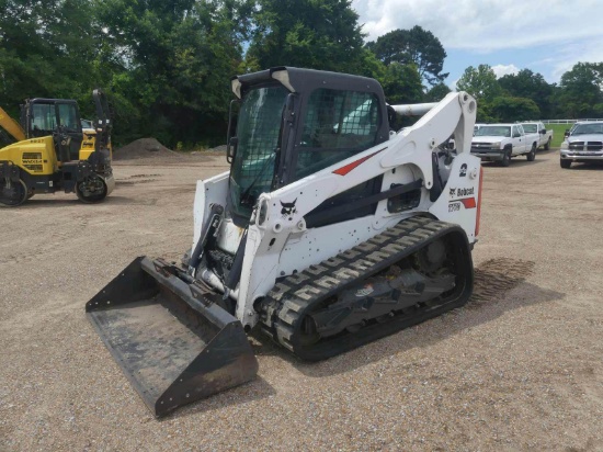 2018 Bobcat T770 Skid Steer, s/n AT6315506: C/A, 2-sp., GP Bkt., Rubber Tra
