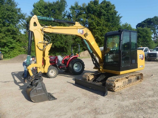 2021 Cat 305.5E2 Mini Excavator, s/n WE213564: C/A, Heat, Hyd. Thumb, Blade