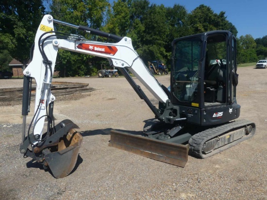 2022 Bobcat E35 Mini Excavator, s/n B4P312106: C/A, Heat, Diverter Valve, H