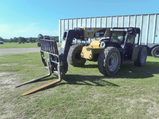 2015 Cat TL642C Telescopic Forklift, s/n THG01255: Canopy, 48" Forks, 6600