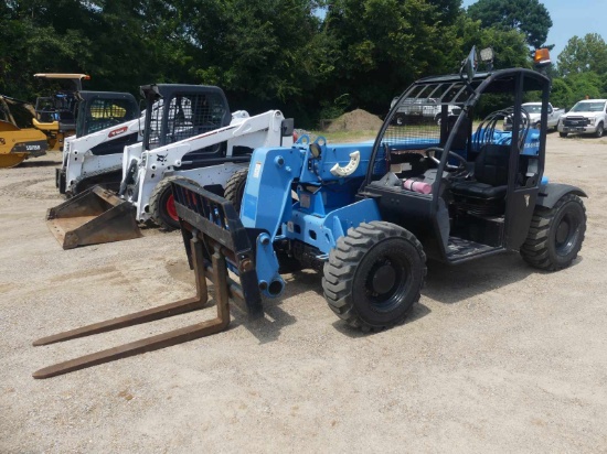 2018 Genie GTH5519 Telescopic Forklift, s/n GTH55M-9039: Canopy, 5500 lb. C
