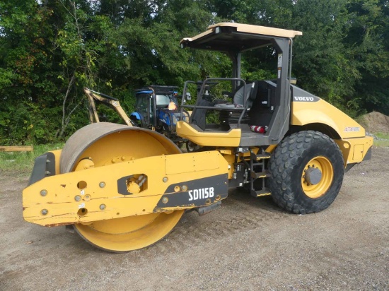 2016 Volvo SD115B Vibratory Smooth Drum Compactor, s/n S236235: Rollbar Can