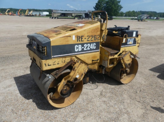 Cat CB224C Tandem Drum Roller, s/n 3AL01699