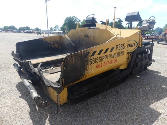 2012 Weiler P385 Asphalt Paver, s/n 1069: 8' to 14.5' Screed, Auto Feed Sys