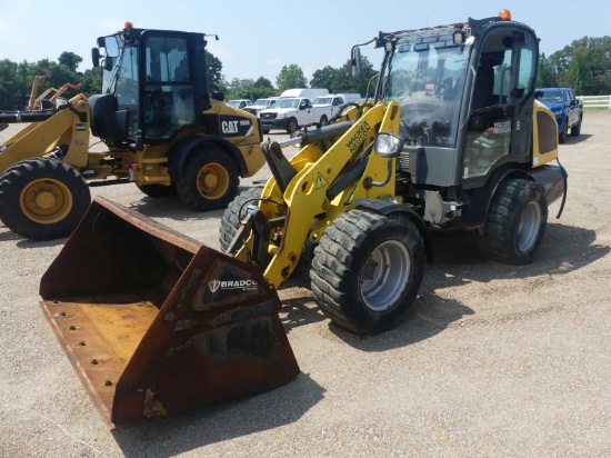 Wacker Neuson WL38 Rubber-tired Loader, s/n 30446934: Encl. Cab, Excessive