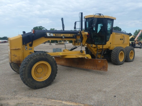 2021 Sany SMG200C-8 Motor Grader, s/n PY1120CA0620: C/A, Heat, Cummins Eng.