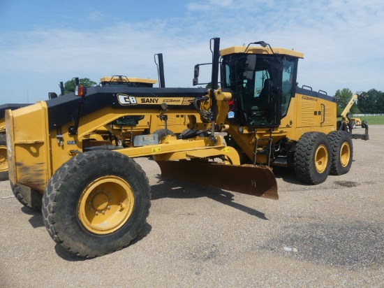 2021 Sany SMG200C-8 Motor Grader, s/n PY1120CA0626: C/A, Heat, Cummins Eng.