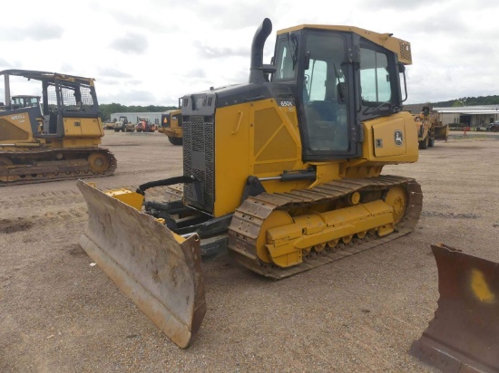 2019 John Deere 650K XLT Dozer, s/n 1T0650KKLKF361728: C/A, 6-way Blade, 61
