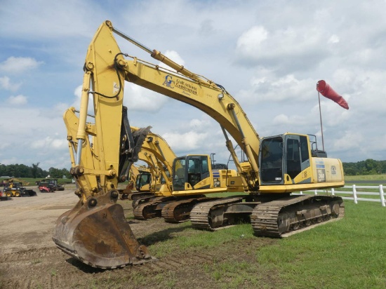 Komatsu PC360LC-10 Excavator, s/n A33164: Encl. Cab, Manual Thumb, Bkt., 85