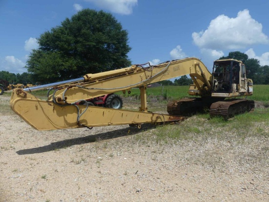 Cat 320L Excavator, s/n 9KK00689 (Salvage): Long Reach, Encl. Cab, No Engin