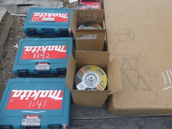 Case of (10) 7" Iron City Grind Rocks w/ Hub