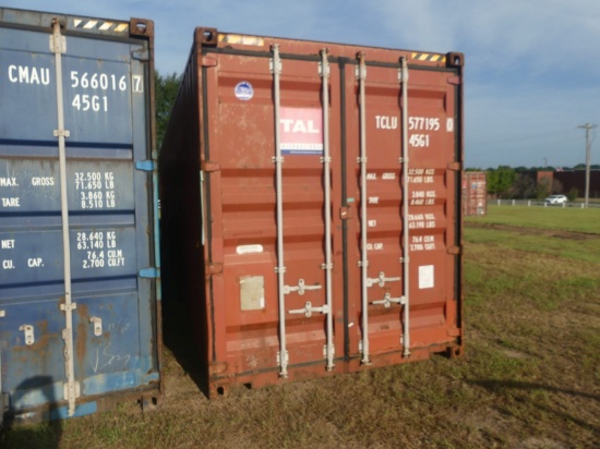 Used 40' Shipping Container, s/n TCLU5771950