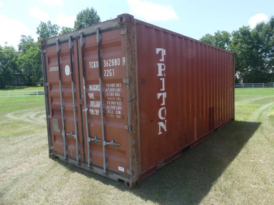 Used 20' Shipping Container, s/n TCKU3628809