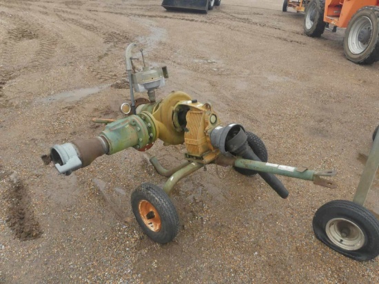 Caprari Pumping Unit, s/n 1417941: PTO-driven, 6" Pipe, Model MEC-DS03/100A