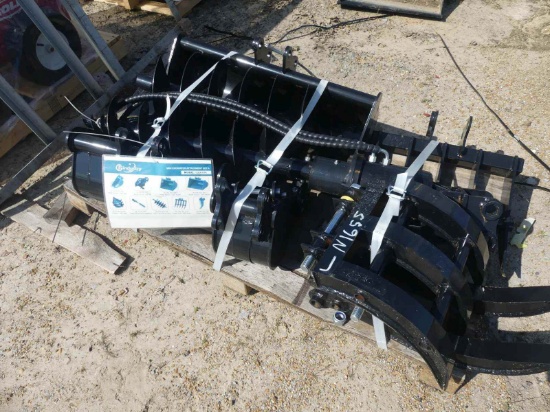Set of (9) AGT Attachments for Mini Excavator