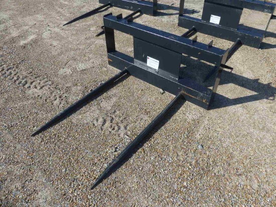 Unused Bale Spear for Skid Steer