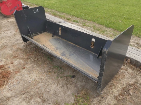 2026 JCT 96" Pusher Box for Skid Steer