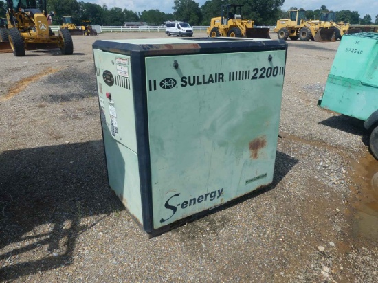Sullair 2200 Air Compressor, s/n 200037: 3-phase