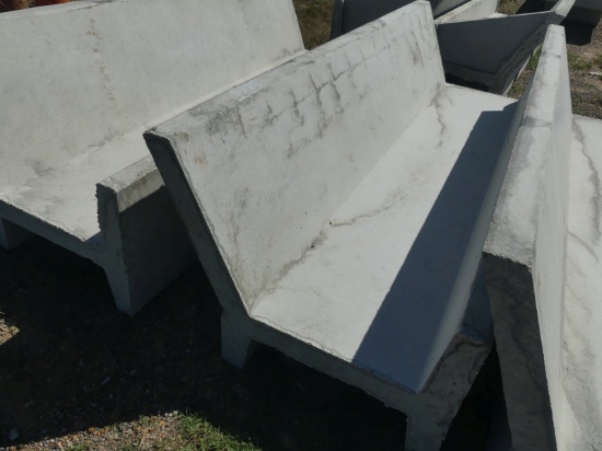 Precast 8' Open Ended J Bunk Feed Trough