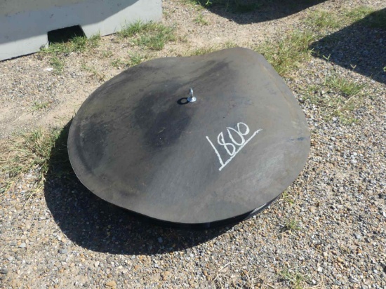 36" Plastic Mineral Trough w/ Rubber Cap