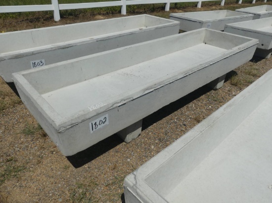 3x10 Concrete Feed Trough