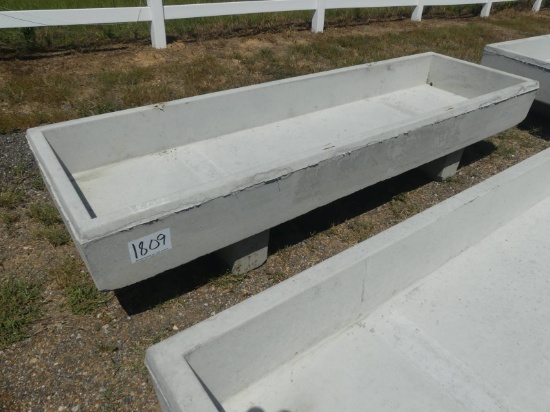 3x10 Concrete Feed Trough
