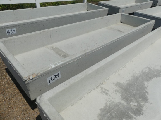 3x10 Concrete Feed Trough