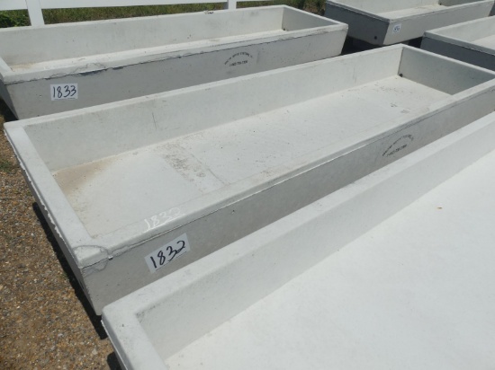 3x10 Concrete Feed Trough