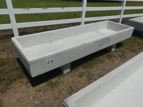 3x10 Concrete Feed Trough