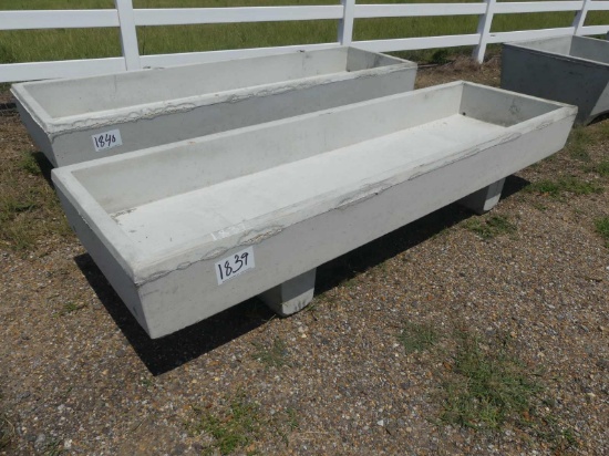 3x10 Concrete Feed Trough