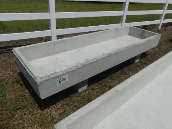 3x10 Concrete Feed Trough