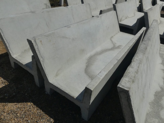 Precast 8' Open Ended J Bunk Feed Trough