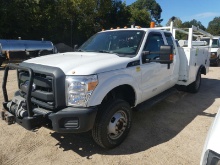 2016 Ford F350 4WD Truck, s/n 1FD8X3H6XGEA58893: Ext. Cab, 6.2L Gas Eng., A