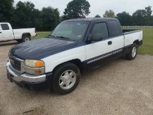 2006 GMC Sierra 1500 Pickup, s/n 2GTEC19T861116429: 2wd, Auto, Ext. Cab, Od