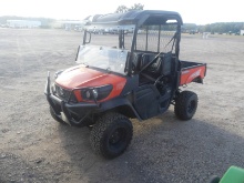 2019 Kubota RTV-XG850 4WD Utility Vehicle, s/n 15KH1PGN HKG018233 (No Title