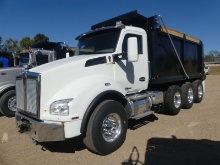 2019 Kenworth T880 Tri-axle Dump Truck, s/n 1XKZD40X4KJ255431: Cummins X15